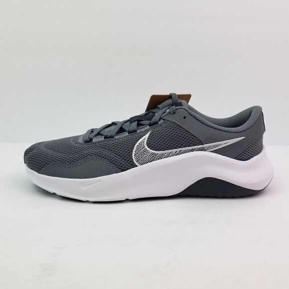 Nike Legend Essentials 3 NN Mens Size 8 Smoke Grey White Athletic Sneaker Shoes main image 11